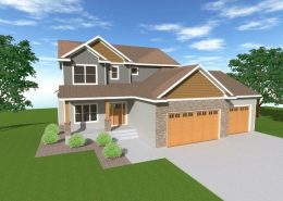 Arbor Trails 2 Story Front