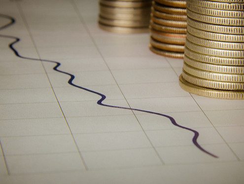 Graph With Stacks Of Coins